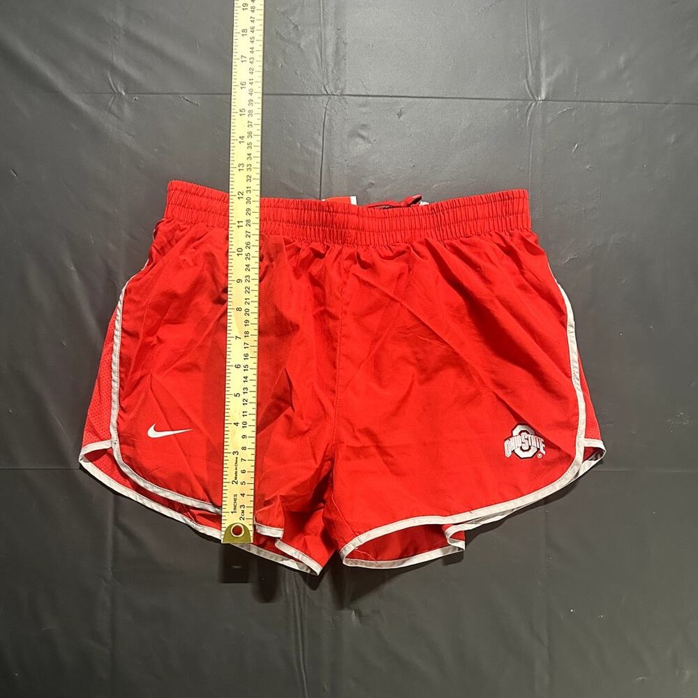 Nike Ohio State Buckeyes Running Shorts Red White Size Small